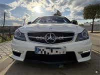 Usado Mercedes C63 AMG AMG 457 CV (336 kW) 2011 Blanco Coupe