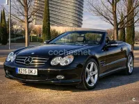 Usado Mercedes SL350 245 CV (180 kW) 2005 Negro Descapotable