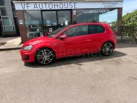Usado VW Golf VII GTD 184 CV (135 kW) 2016 Rojo Berlina