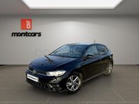 Usado VW Polo R-line 95 CV (69 kW) 2021 Negro Utilitario