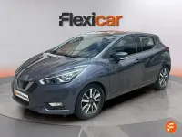 Usado Nissan Micra S 90 CV (66 kW) 2018 Gris Utilitario