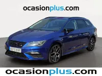 Usado Seat Leon FR 190 CV (139 kW) 2019 Azul Monovolumen