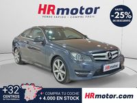 Usado Mercedes C220 170 CV (125 kW) 2015 Blanco Coupe