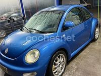 Usado VW New Beetle 90 CV (66 kW) 1999 Azul Utilitario