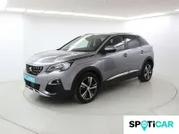 Usado Peugeot 3008 Allure 131 CV (96 kW) 2019 Gris SUV