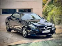 Usado Mercedes E220 Elegance 170 CV (125 kW) 2013 Negro Descapotable