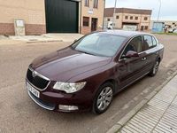 Usado Skoda Superb Ambition 160 CV (117 kW) 2009 Granate Berlina