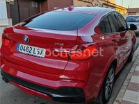 Usado BMW X4 306 CV (225 kW) 2016 Rojo SUV