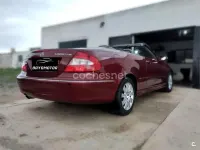 Usado Mercedes CLK200 Elegance 163 CV (119 kW) 2005 Granate Descapotable