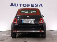 Usado Fiat 500C Lounge 69 CV (50 kW) 2018 Negro Descapotable