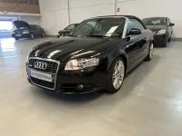 Usado Audi A4 S-Line 140 CV (102 kW) 2008 Negro Descapotable