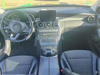 Usado Mercedes C220 AMG line 170 CV (125 kW) 2017 Negro Berlina