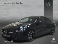 Usado Mercedes CLA200 AMG line 150 CV (110 kW) 2022 Negro noche Coupe