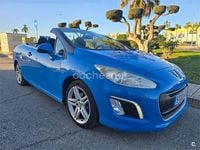 Usado Peugeot 308 CC Active 112 CV (82 kW) 2012 Azul Descapotable