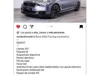 Usado BMW 530 258 CV (189 kW) 2017 Gris / plata Familiar