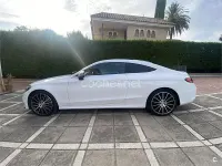 Usado Mercedes C250 AMG line 204 CV (150 kW) 2016 Blanco Coupe