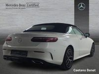 Usado Mercedes E220 AMG line 194 CV (142 kW) 2023 Blanco Descapotable