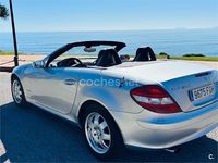 Usado Mercedes SLK200 163 CV (119 kW) 2005 Gris / plata Descapotable
