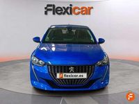 Usado Peugeot 208 Allure 101 CV (74 kW) 2020 Azul Utilitario