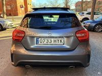 Usado Mercedes A200 AMG line 136 CV (100 kW) 2014 Gris / plata Berlina