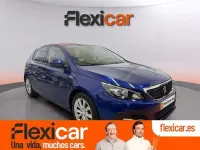 Usado Peugeot 308 Allure 131 CV (96 kW) 2018 Azul Berlina