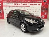 Usado Peugeot 207 90 CV (66 kW) 2007 Negro Berlina