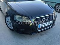 Usado Audi A3 105 CV (77 kW) 2009 Negro Utilitario