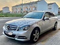 Usado Mercedes C200 Avantgarde 136 CV (100 kW) 2012 Gris / plata Familiar