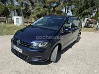 Usado VW Sharan Sportline 184 CV (135 kW) 2017 Azul Monovolumen