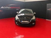 Usado Peugeot 208 Access 68 CV (50 kW) 2015 Negro Utilitario