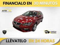 Usado Seat Leon FR 130 CV (95 kW) 2019 Rojo Berlina