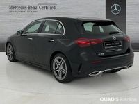 Usado Mercedes A180 AMG line 136 CV (100 kW) 2026 Negro cosmos