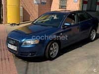 Usado Audi A4 140 CV (102 kW) 2006 Azul Berlina