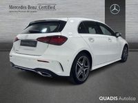 Usado Mercedes A180 AMG line 116 CV (85 kW) 2025 Blanco polar