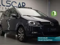 Usado VW Sharan Advance 184 CV (135 kW) 2016 Azul Monovolumen