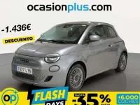Usado Fiat 500e Icon 86 kW (118 CV) 2022 Gris Utilitario