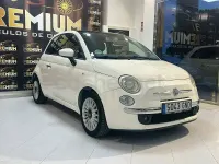 Usado Fiat 500 75 CV (55 kW) 2009 Blanco Descapotable