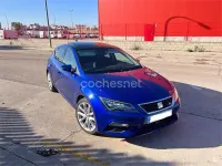 Usado Seat Leon FR 130 CV (95 kW) 2018 Azul Berlina