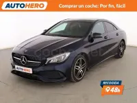 Usado Mercedes CLA200 136 CV (100 kW) 2018 Azul Coupe