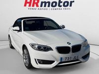 Usado BMW 218 Advantage 151 CV (111 kW) 2016 Blanco Descapotable