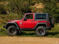 Usado Jeep Wrangler Sahara 177 CV (130 kW) 2008 Granate SUV