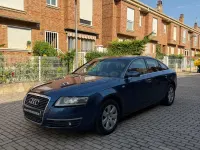 Usado Audi A6 180 CV (132 kW) 2005 Azul Berlina