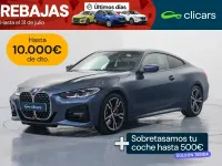 Usado BMW 420 190 CV (139 kW) 2021 Azul Coupe