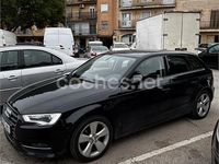 Usado Audi A3 Ambition 122 CV (89 kW) 2014 Negro Berlina
