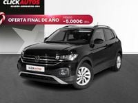 Usado VW T-Cross Advance 110 CV (80 kW) 2022 Negro SUV