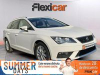 Usado Seat Leon Style 130 CV (95 kW) 2019 Blanco Berlina