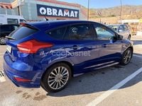 Usado Ford Focus ST-Line 125 CV (91 kW) 2017 Azul Berlina