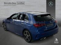 Usado Mercedes A200 AMG line 150 CV (110 kW) 2025 Azul Berlina