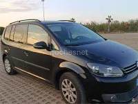 Usado VW Touran Business 105 CV (77 kW) 2014 Negro Monovolumen