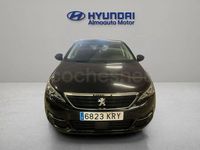 Usado Peugeot 308 Style 130 CV (95 kW) 2018 Negro Berlina